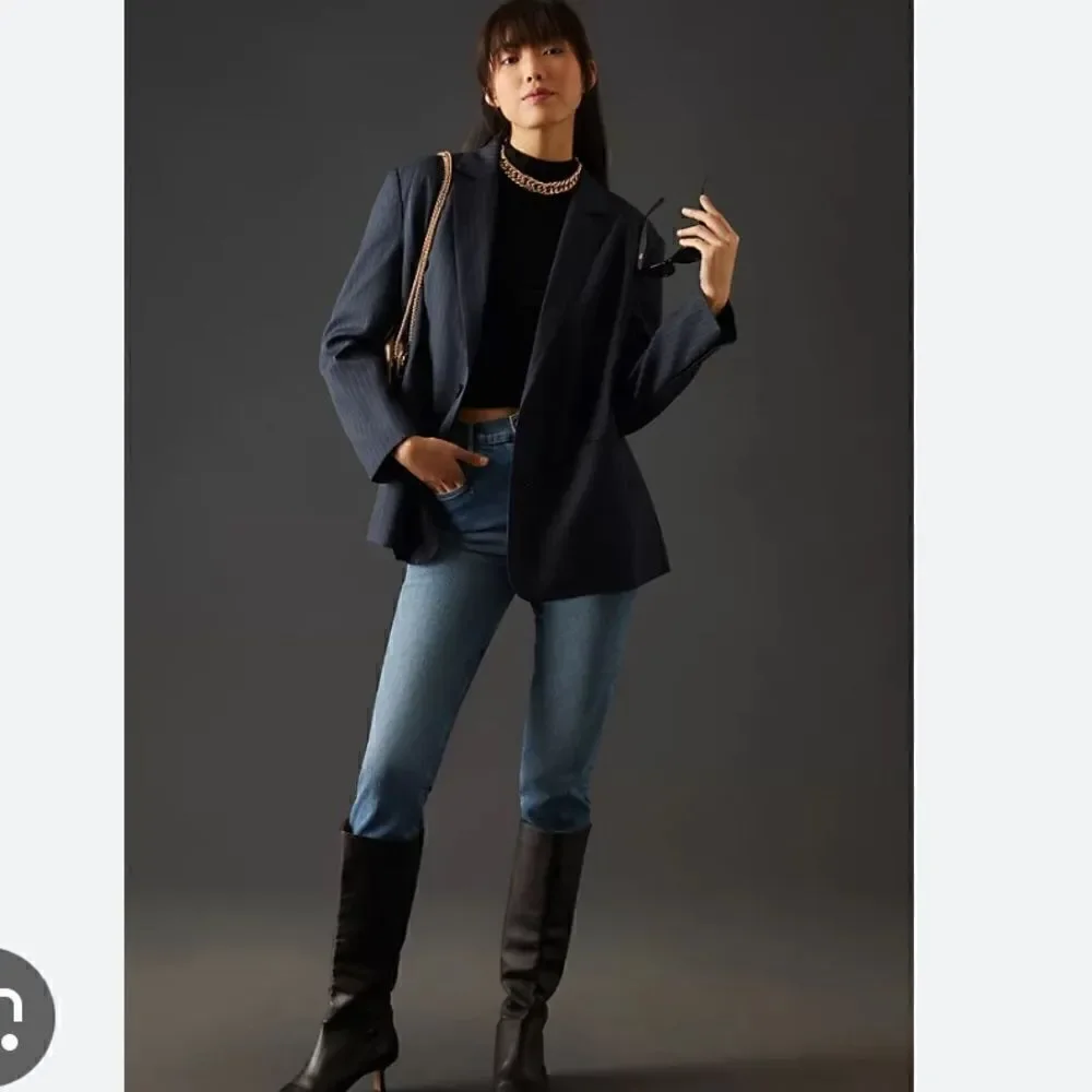 Mare Mare X Anthropologie pinstripe blazer - Picture 8 of 8